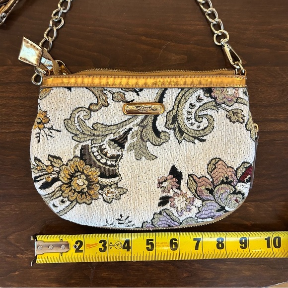 Women’s Sharif New York Crossbody Bag Handbag Floral Embroidery purse - Picture 7 of 9